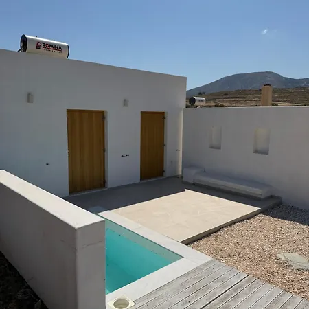 Gaia Elysian Sea View New Golden Beach Piso Livadi Сasa de vacaciones *